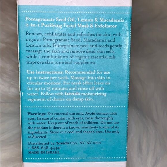 $20🌟 Lavido 2-in-1 Purifying Mask Exfoliator - Picture 10 of 12